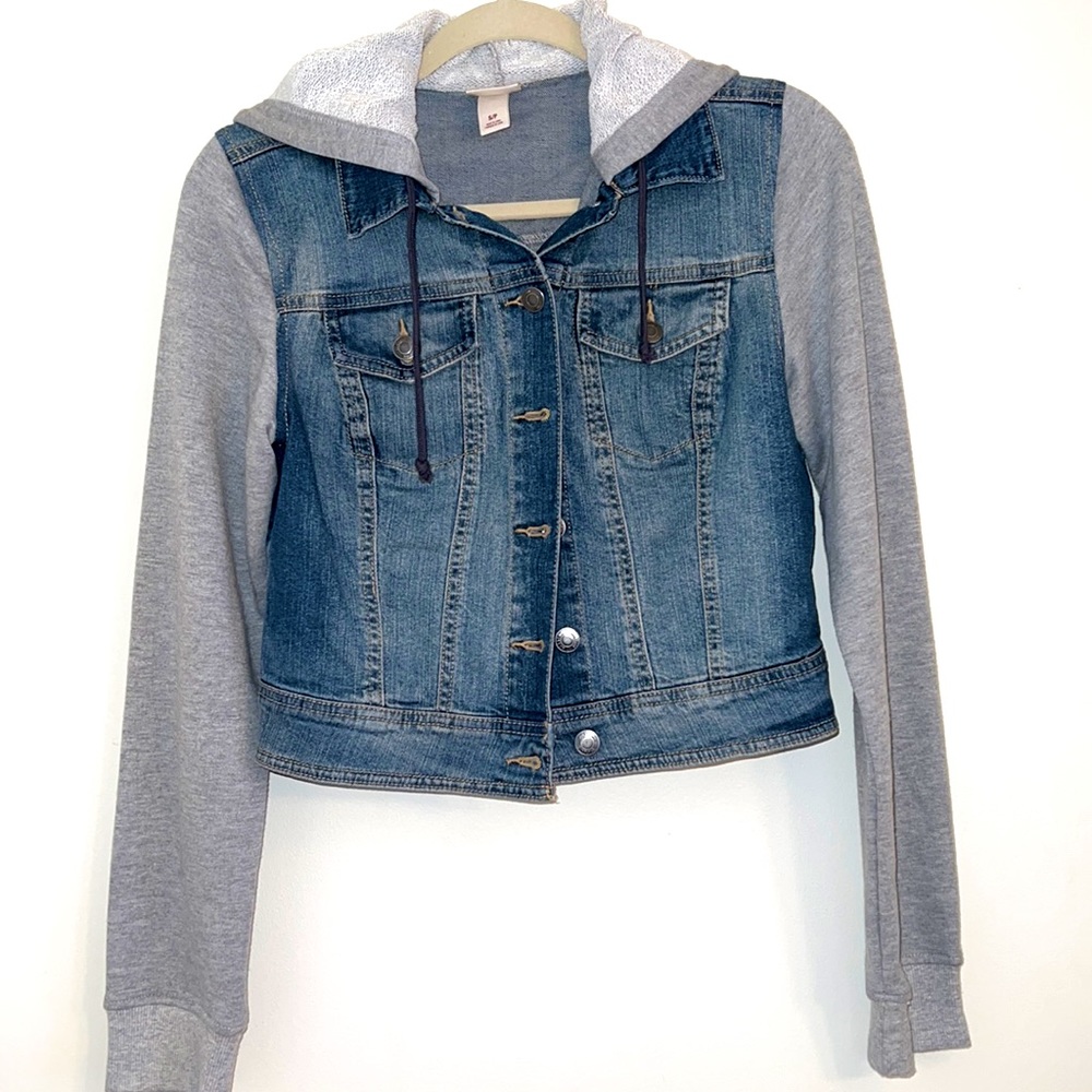Jean Jacket with Hood